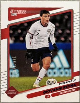 Giovanni Reyna [Press Proof Purple] #164