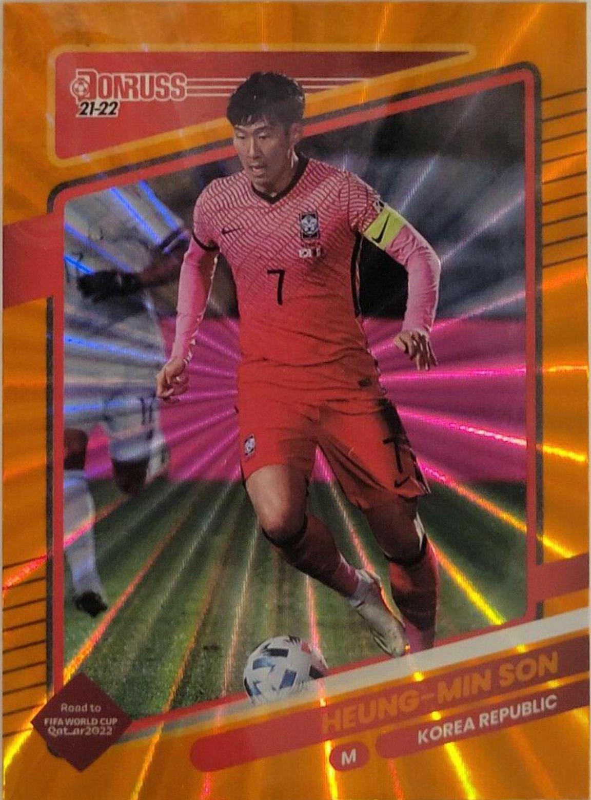 Heung Min Son [Orange Laser] #133