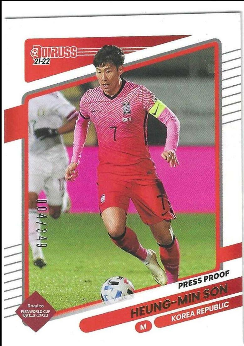 Heung Min Son [Press Proof Gold] #133