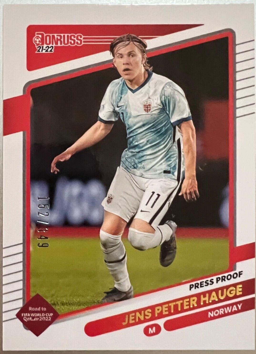 Jens Petter Hauge [Press Proof Gold] #104