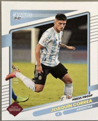 Joaquin Correa [Press Proof Gold] #4