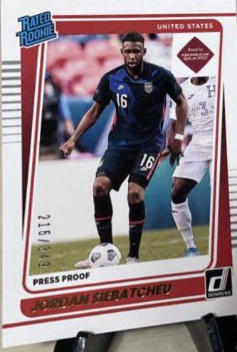 Jordan Siebatcheu [Press Proof Gold] #194