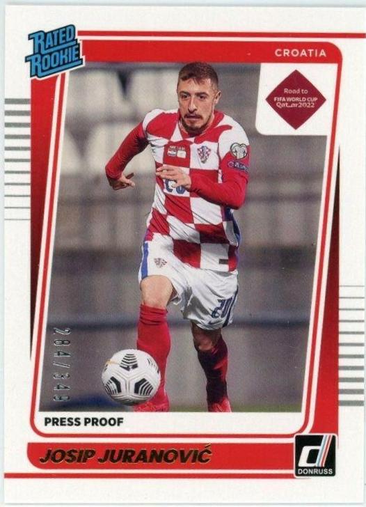 Josip Juranovic [Press Proof Gold] #184