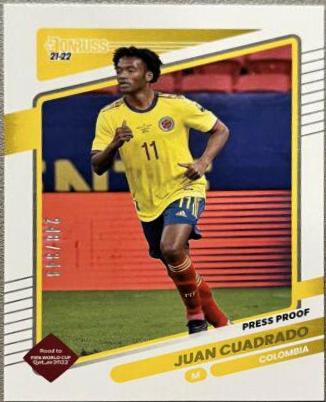 Juan Cuadrado [Press Proof Gold] #28