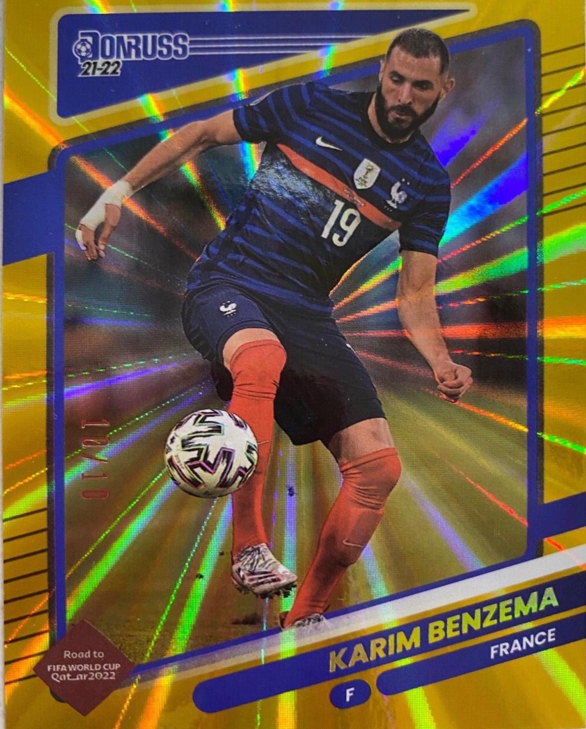 Karim Benzema [Gold Laser] #64