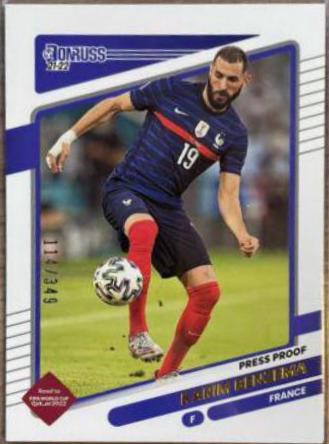 Karim Benzema [Press Proof Gold] #64