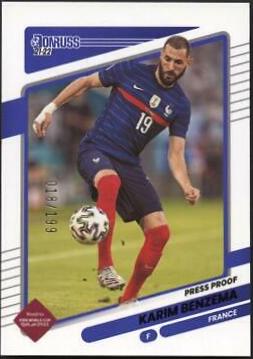 Karim Benzema [Press Proof Purple] #64