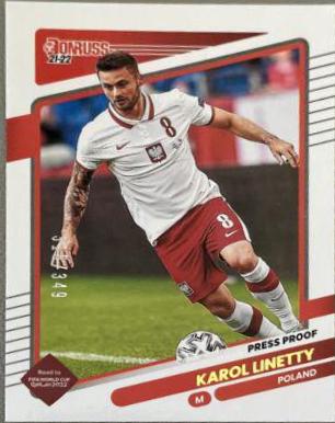 Karol Linetty [Press Proof Gold] #127