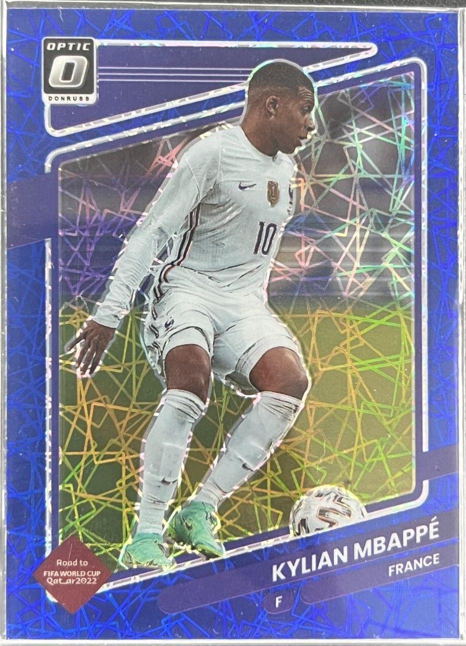 Kylian Mbappe [Optic Blue Velocity] #60
