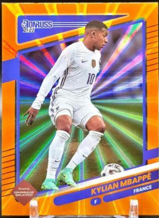 Kylian Mbappe [Orange Laser] #60