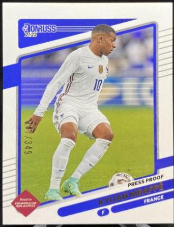 Kylian Mbappe [Press Proof Gold] #60