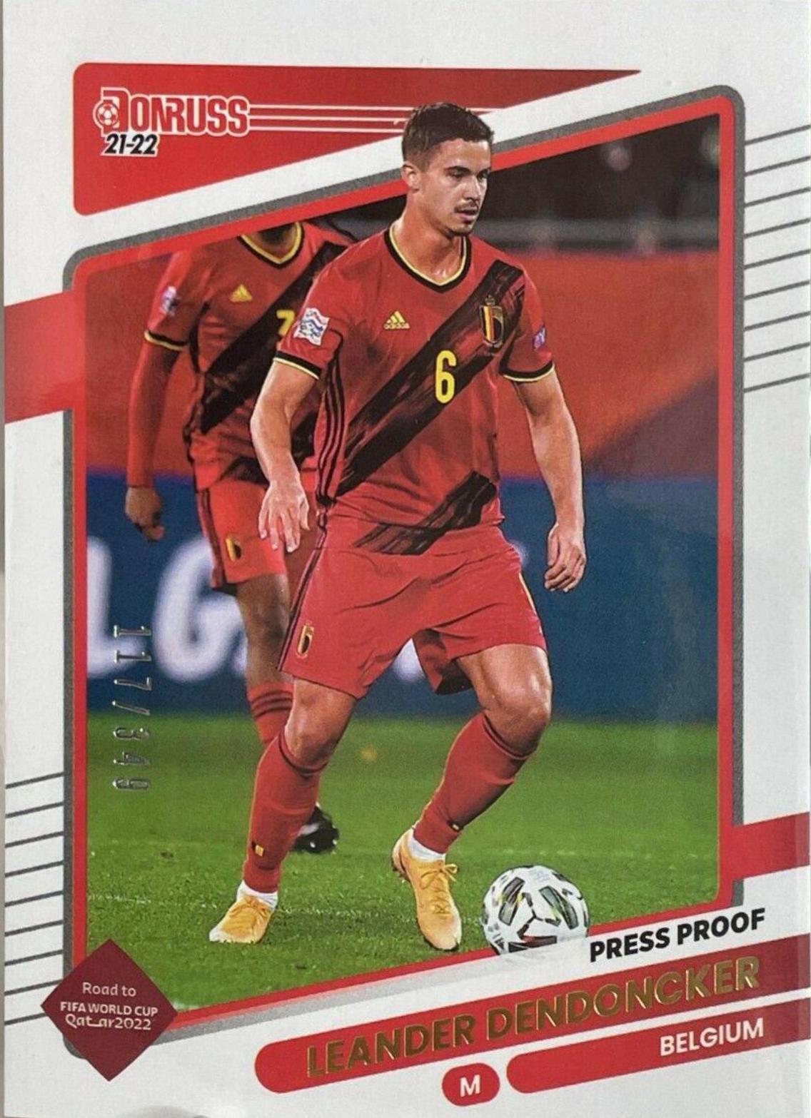 Leander Dendoncker [Press Proof Gold] #126