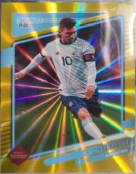 Lionel Messi [Gold Laser] #1