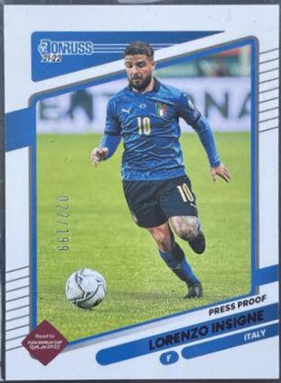 Lorenzo Insigne [Press Proof Purple] #75