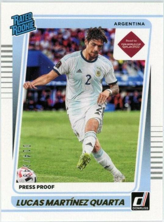 Lucas Martinez Quarta [Press Proof Gold] #176