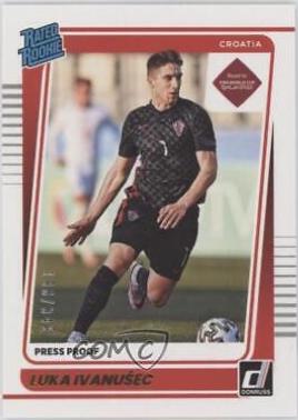 Luka Ivanusec [Press Proof Gold] #200