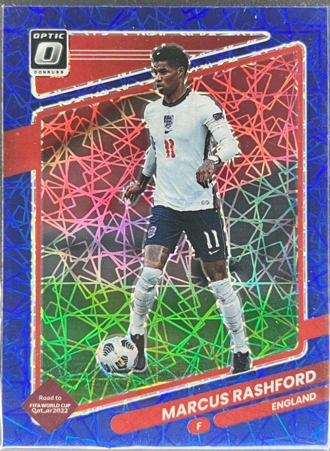 Marcus Rashford [Optic Blue Velocity] #55