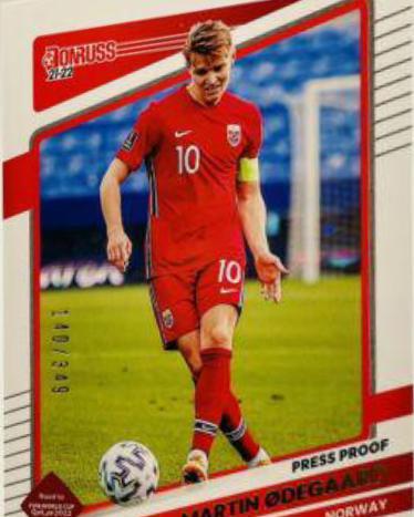 Martin Odegaard [Press Proof Gold] #103