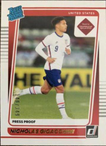Nicholas Gioacchini [Press Proof Gold] #190