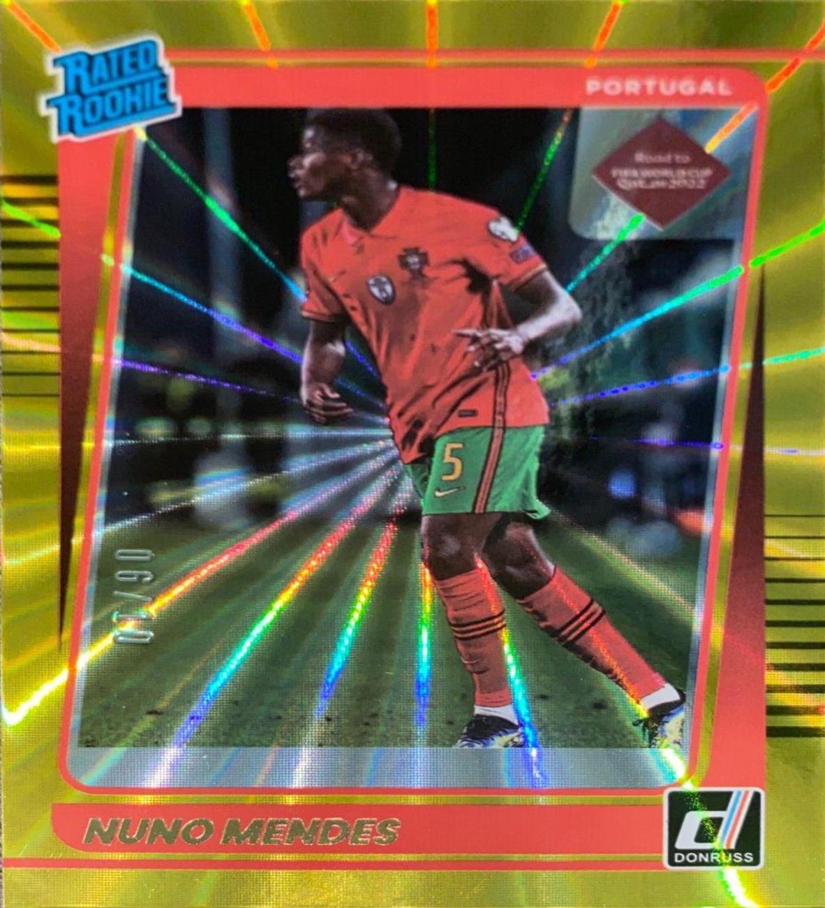 Nuno Mendes [Gold Laser] #192