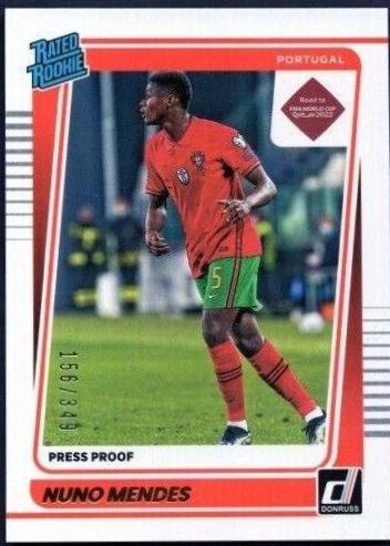 Nuno Mendes [Press Proof Gold] #192