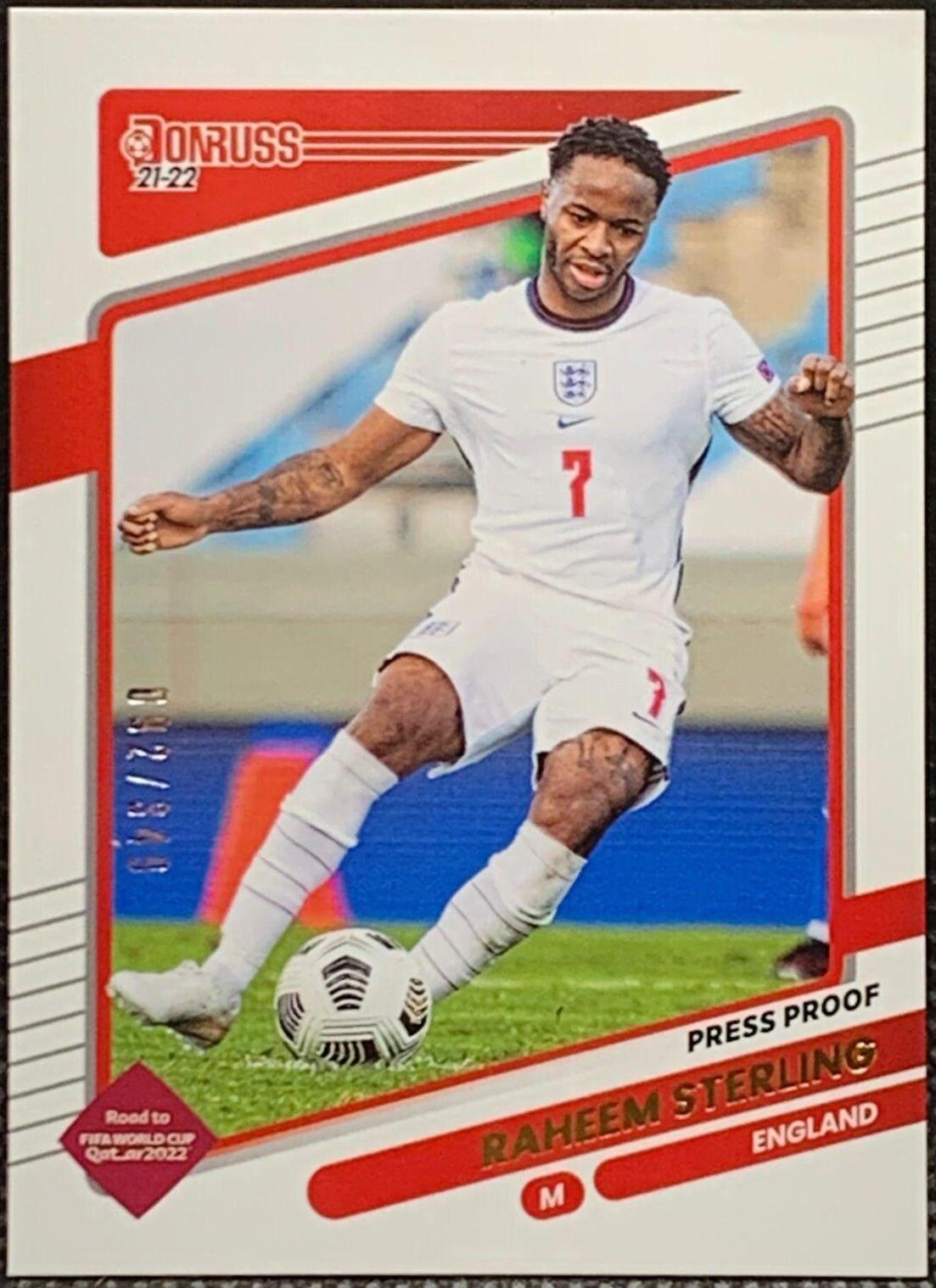 Raheem Sterling [Press Proof Gold] #47