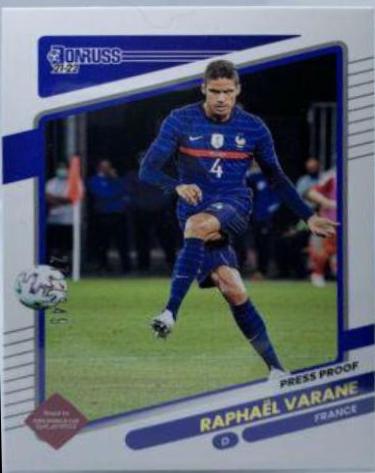 Raphael Varane [Press Proof Gold] #63