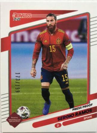 Sergio Ramos [Press Proof Purple] #144