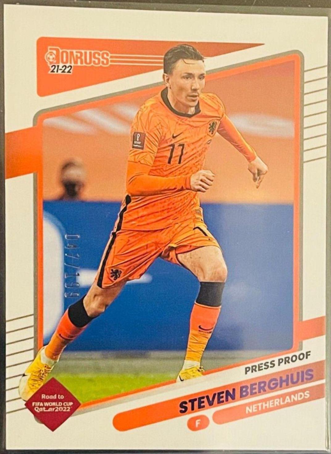 Steven Berghuis [Press Proof Purple] #94
