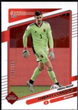 Thibaut Courtois [Press Proof Gold] #9