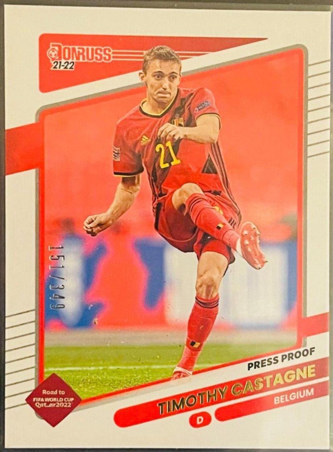 Timothy Castagne [Press Proof Gold] #14
