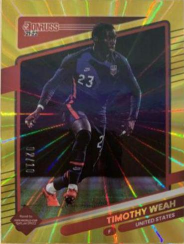 Timothy Weah [Gold Laser] #163