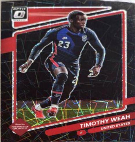 Timothy Weah [Optic Black Velocity] #163