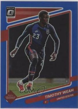 Timothy Weah [Optic Blue] #163
