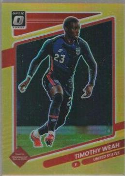 Timothy Weah [Optic Gold] #163