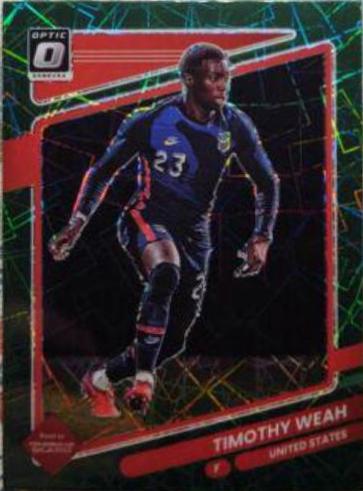 Timothy Weah [Optic Green Velocity] #163