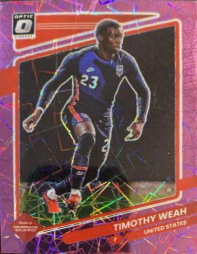 Timothy Weah [Optic Purple Velocity] #163