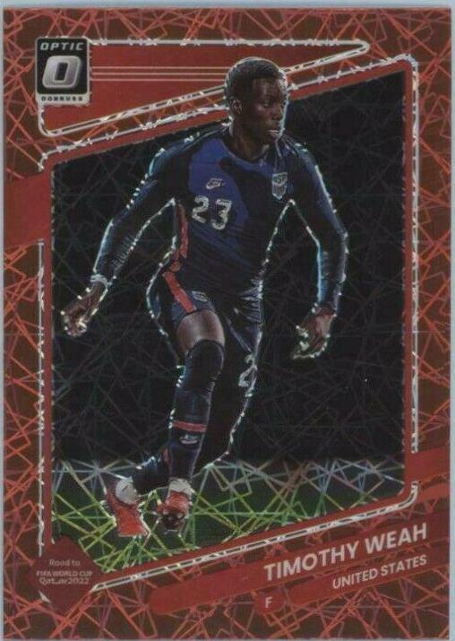Timothy Weah [Optic Red Velocity] #163