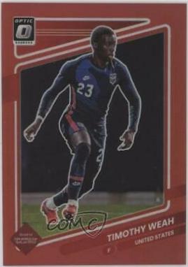 Timothy Weah [Optic Red] #163