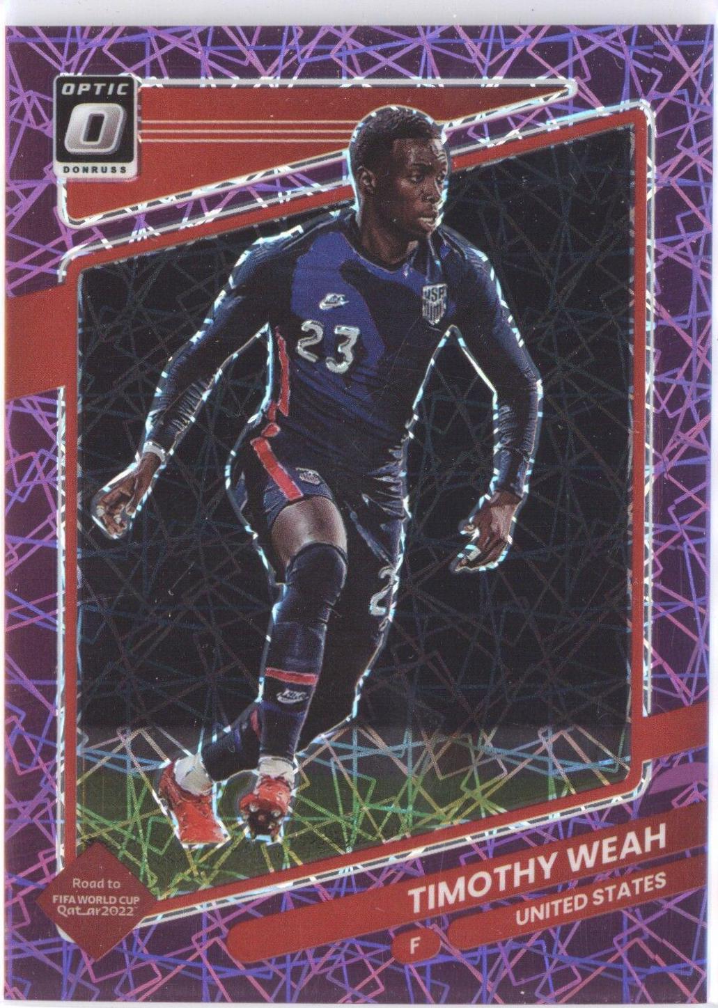 Timothy Weah [Purple Laser] #163