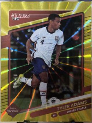 Tyler Adams [Gold Laser] #166