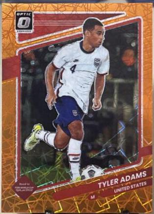 Tyler Adams [Optic Orange Velocity] #166