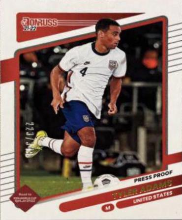Tyler Adams [Press Proof Gold] #166