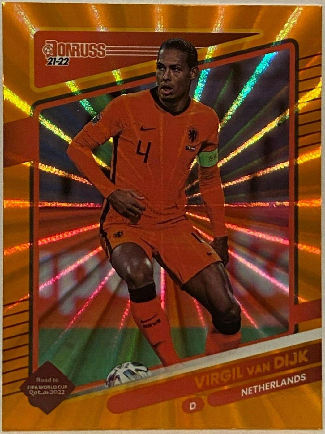 Virgil van Dijk [Orange Laser] #132