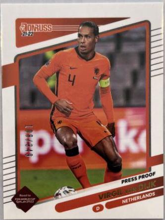 Virgil van Dijk [Press Proof Gold] #132