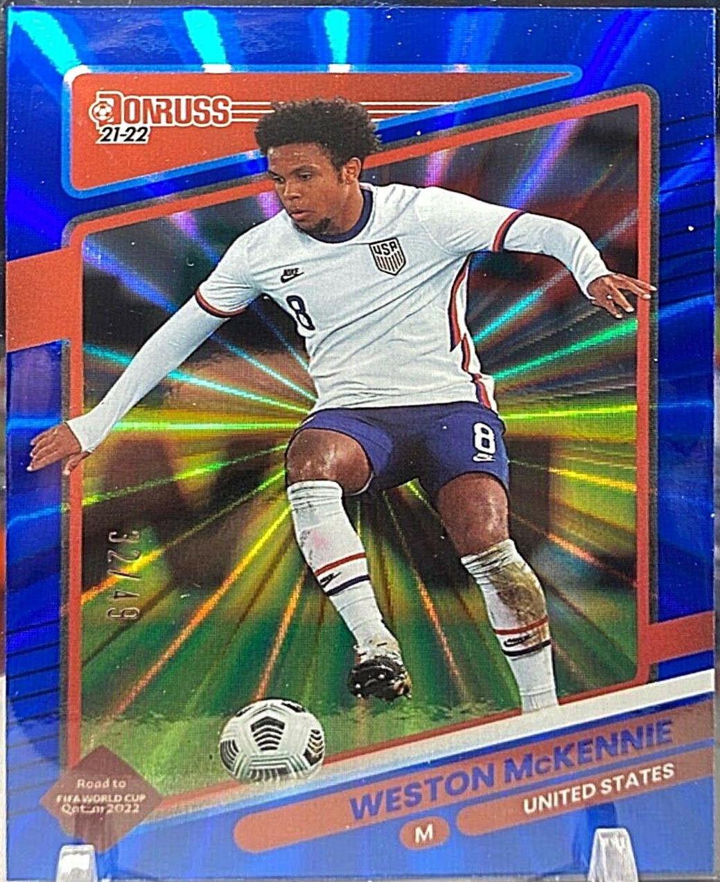 Weston McKennie [Blue Laser] #167