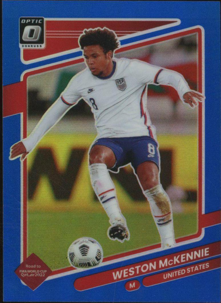Weston McKennie [Optic Blue] #167
