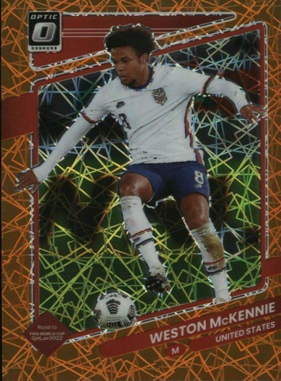 Weston McKennie [Optic Orange Velocity] #167