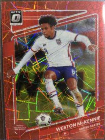 Weston McKennie [Optic Red Velocity] #167