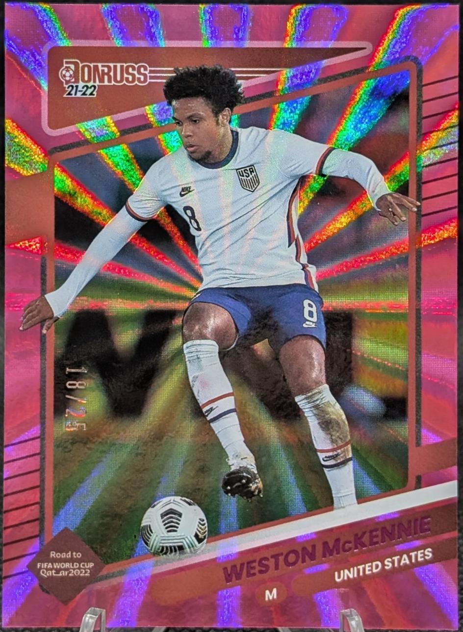 Weston McKennie [Pink Laser] #167